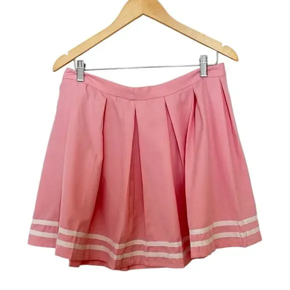 Hot Topic Pink Pleated Mini Skirt Size XL - Picture 1 of 8